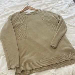 Tan Calvin Klein sweater